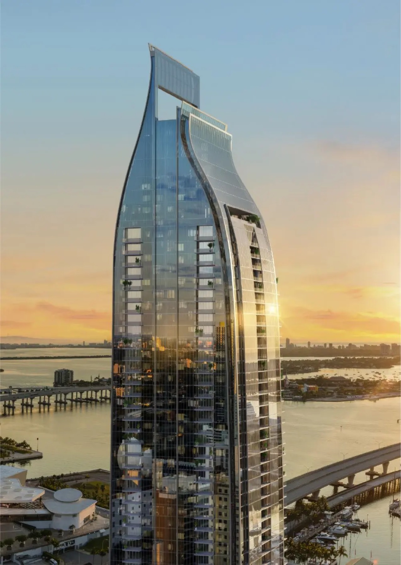 Torre residencial de lujo en Miami